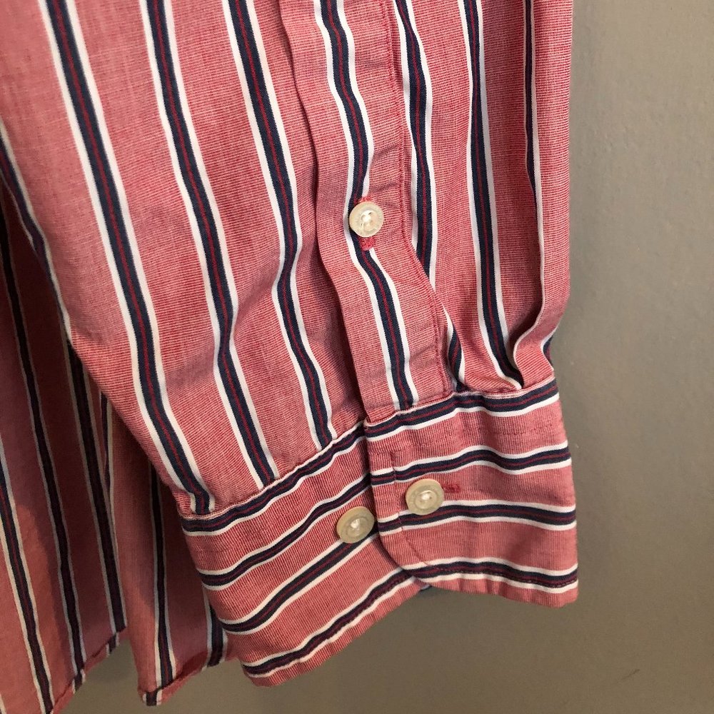 Nautica Bo's Two-Ply Cotton Button Down Shirt XXL - Picture 8 of 10
